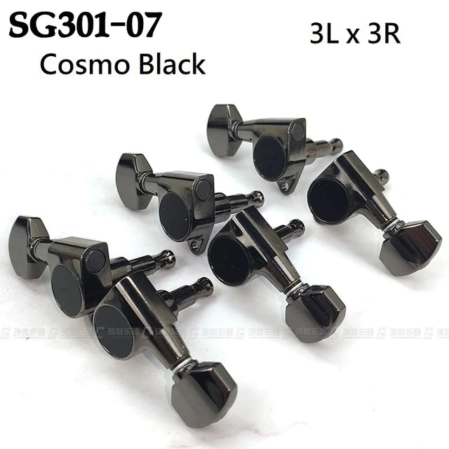 NEW Gotoh SG360-07 Schaller Style Mini Tuners 6 In-Line - Foto 4