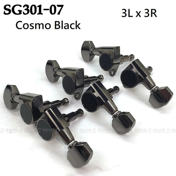 #20/#21/#22/#23 Gotoh SG301-07-Chrome/Gold/Black/Cosmo Black L3+R3 machine head