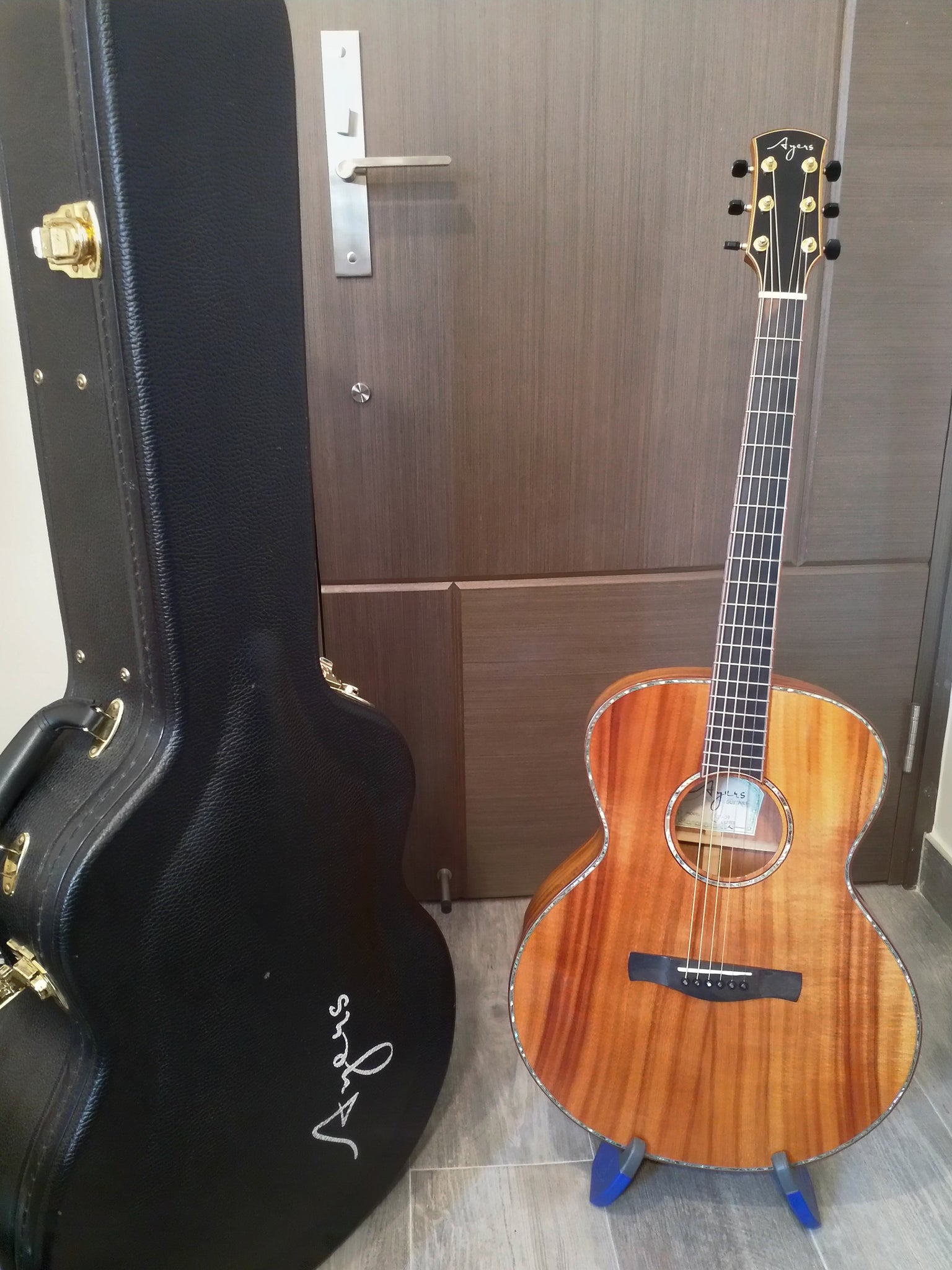 [2nd hand] Ayers Small Jumbo SJ-09 All Solid Koa Acoustic Guitar 全單板相思木民謠結他/吉他