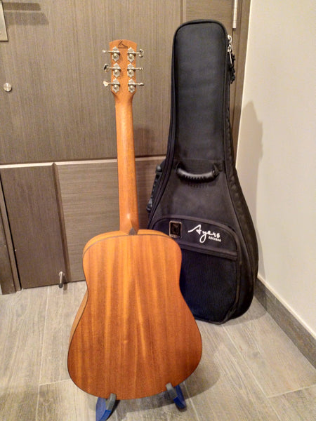 [Sold][2nd hand] Ayers TD-04E All Solid Travel Size Acoustic Guitar 全單板木旅行民謠結他/吉他
