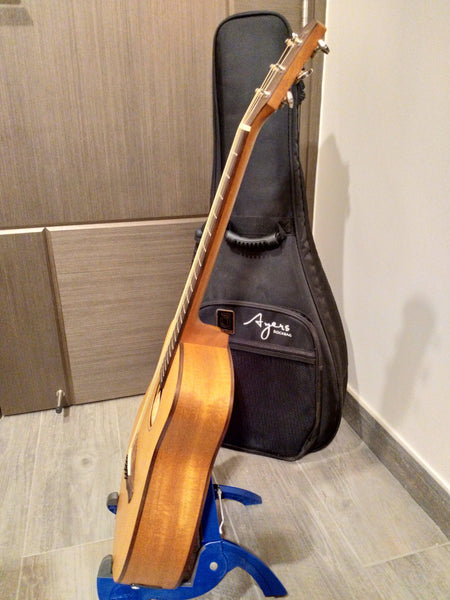 [Sold][2nd hand] Ayers TD-04E All Solid Travel Size Acoustic Guitar 全單板木旅行民謠結他/吉他
