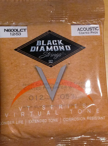 N600LCT clear coated acoustic guitar strings