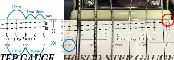 HOSCO H-SG-G Guitar Step Gauges