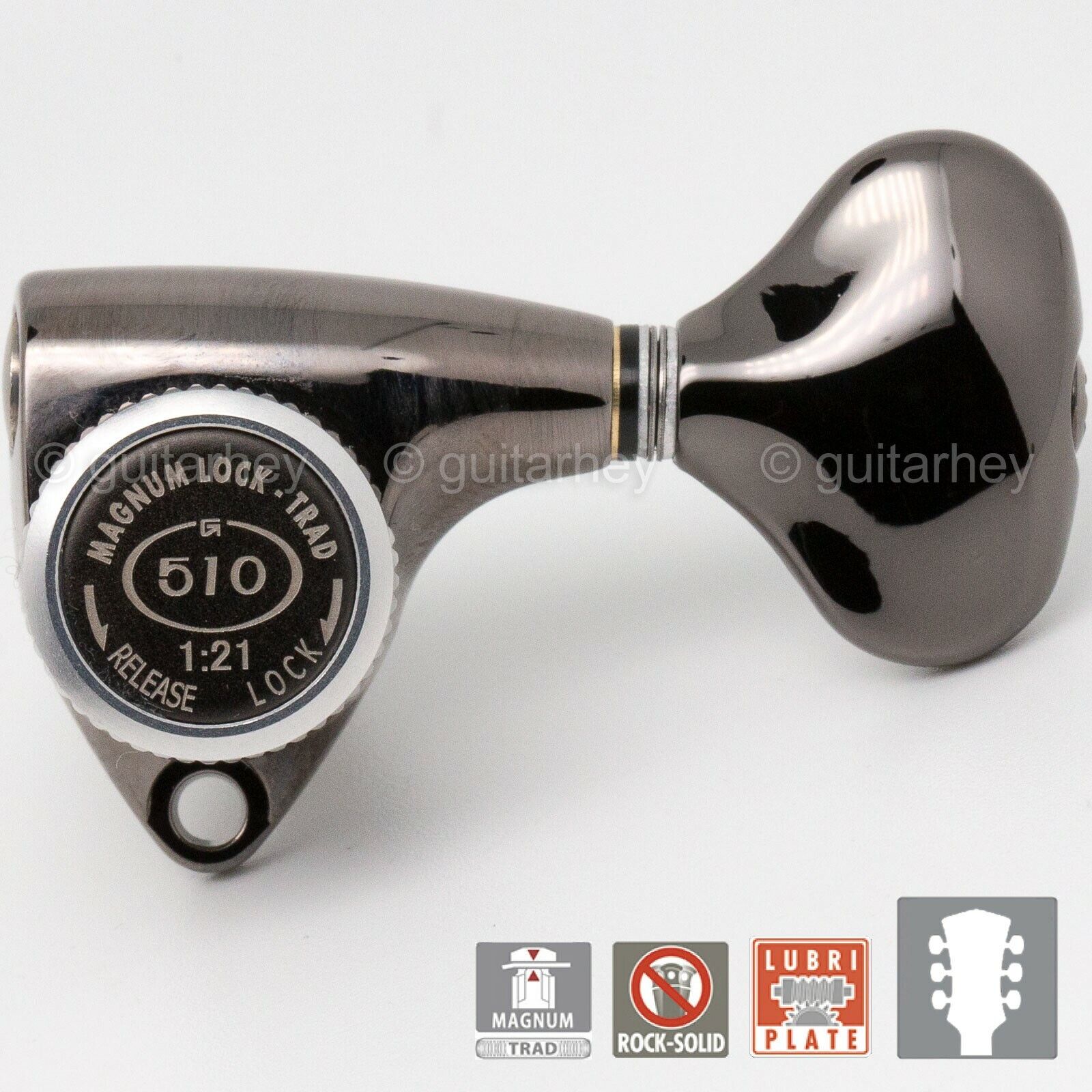 #40/#41/#42/#43 Gotoh SGV510Z MG-T-L5-Chrome/Gold/Black/Cosmo Black L3+R3 machine head